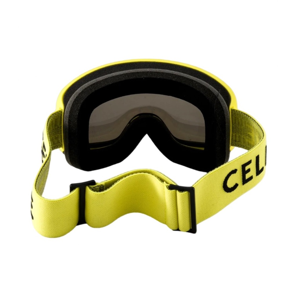 NWOT Celine Yellow and Black Ski Goggles - Picture 4 of 11